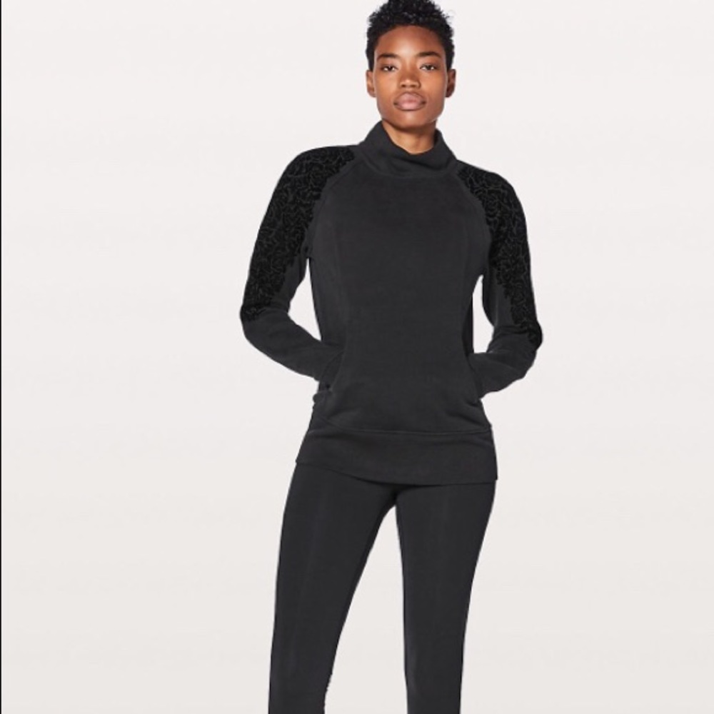 NWT Lululemon Floral Flock Pullover